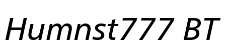 Humnst777 BT