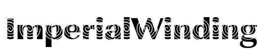ImperialWinding Font Image