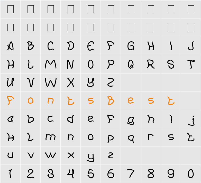 Young And Free Character Map