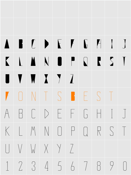 Yava Character Map