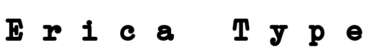 Erica Type Font Image