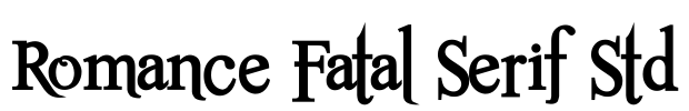 Romance Fatal Serif Std