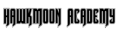 Hawkmoon Academy Font Image