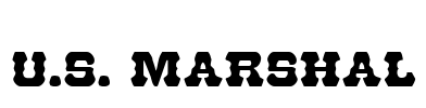U.S. Marshal Font Image