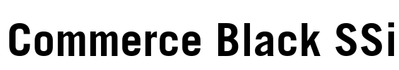 Commerce Black SSi