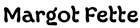 Margot Fette Font Image