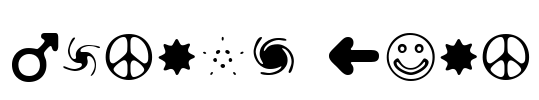Distro Bats Font Image
