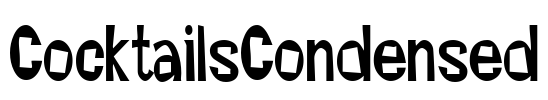 CocktailsCondensed
