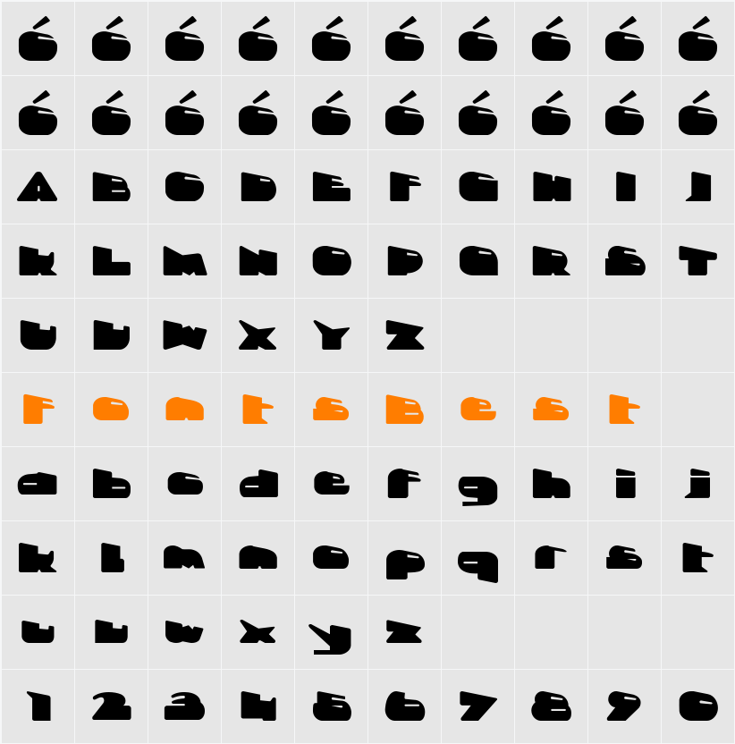 Direktor Character Map