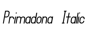 Primadona Italic