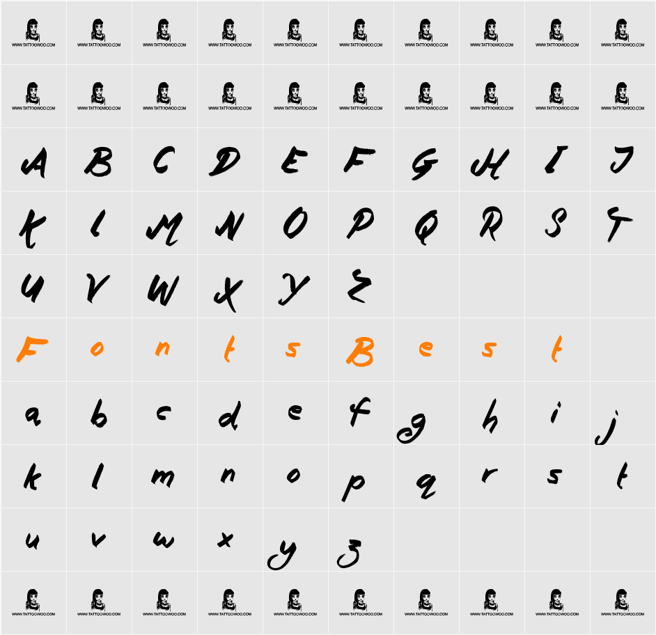 Oily Character Map