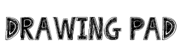 Drawing Pad Font Image
