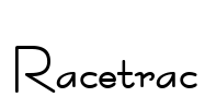 Racetrac Font Image