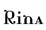 Rina Font Image