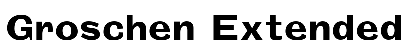Groschen Extended