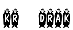 KR Drak Font Image