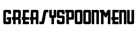GreasySpoonMenu