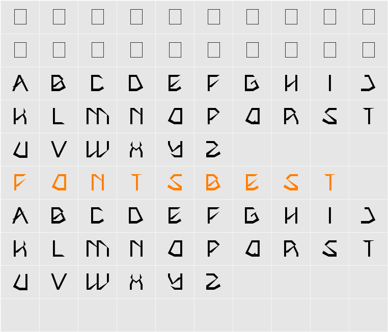 THE AMAZING ME Character Map