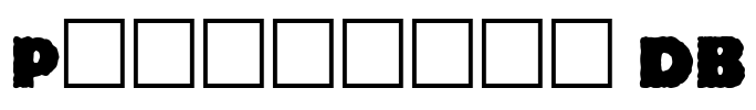 Publicity DB Font Image