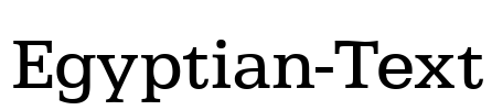Egyptian-Text Font Image