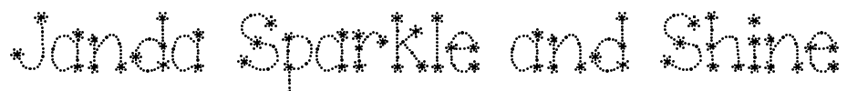 Janda Sparkle and Shine