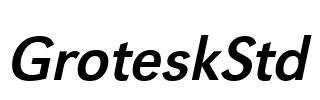 GroteskStd