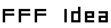 FFF Idea Font Image