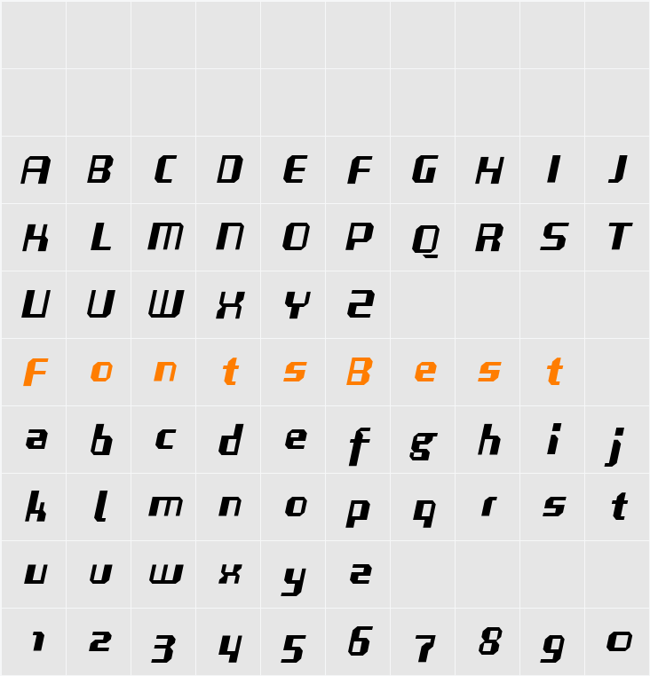 Sequel Character Map