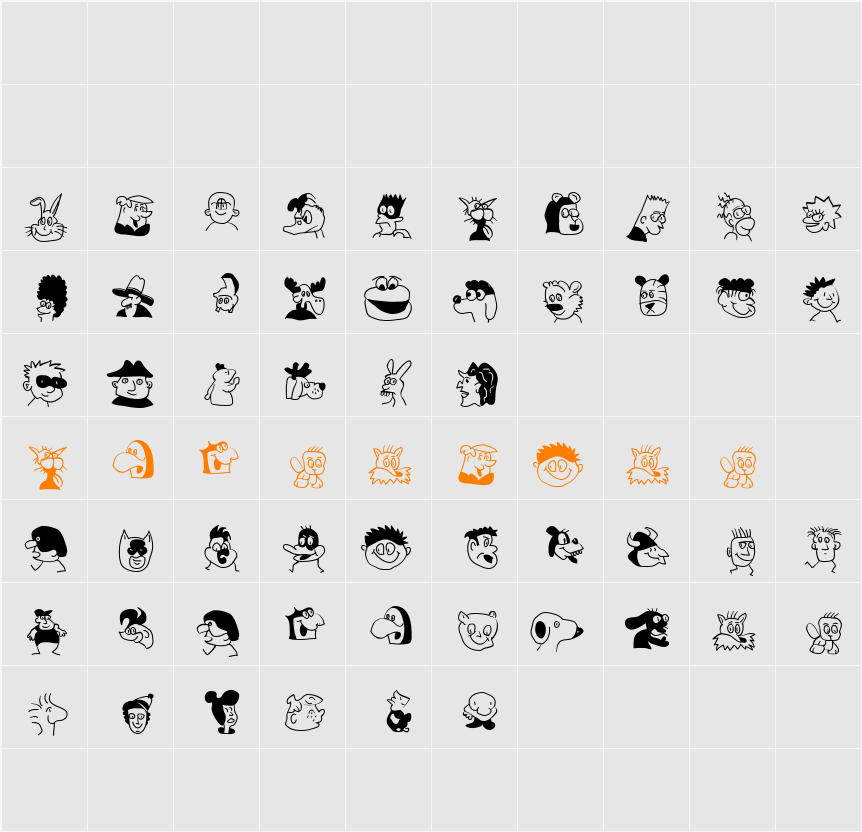 MKartuhn Character Map