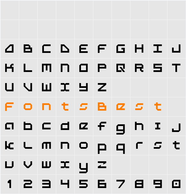 5th Agent Character Map