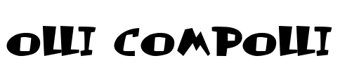 Olli Compolli Font Image