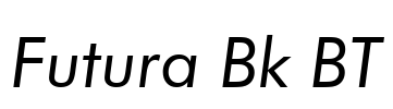 Futura Bk BT