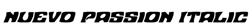 Nuevo Passion Italic