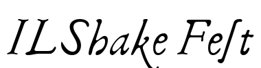 ILShakeFest Font Image