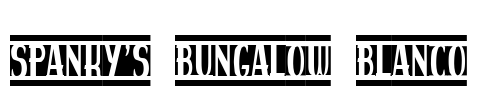 spanky's bungalow blanco