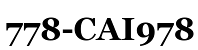 778-CAI978
