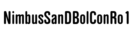 NimbusSanDBolConRo1