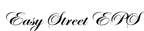 Easy Street EPS Font Image