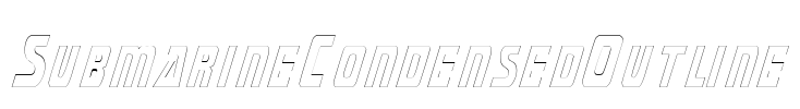 SubmarineCondensedOutline