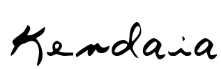 Kendaia Font Image