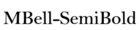 MBell-SemiBold
