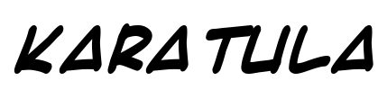 Karatula Font Image