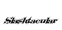 Slashtacular Font Image