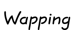 Wapping Font Image
