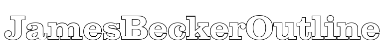 JamesBeckerOutline