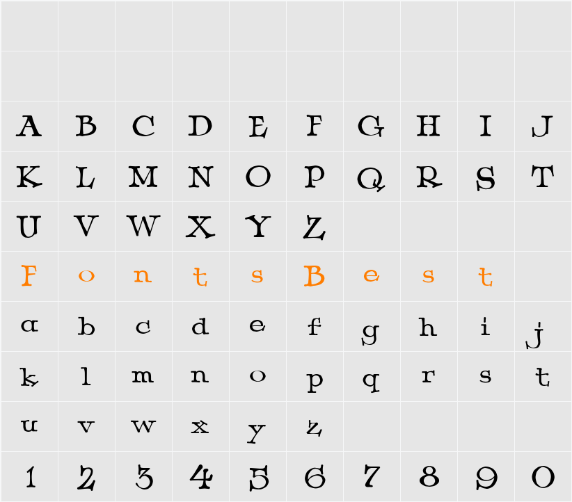 LHF Dog Bone Character Map