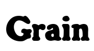 Grain Font Image