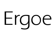 Ergoe Font Image