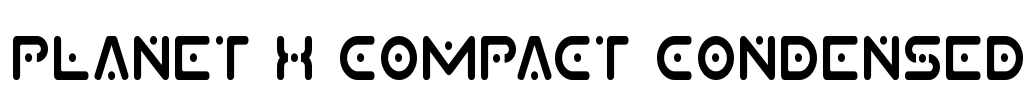 Planet X Compact Condensed