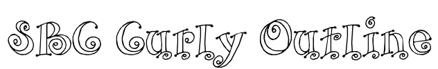 SBC Curly Outline